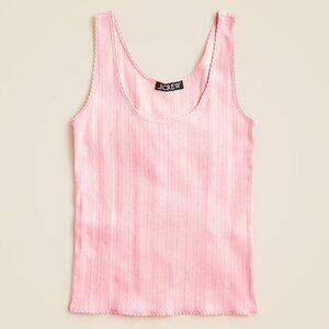 J. Crew Pointelle tank top Size XS